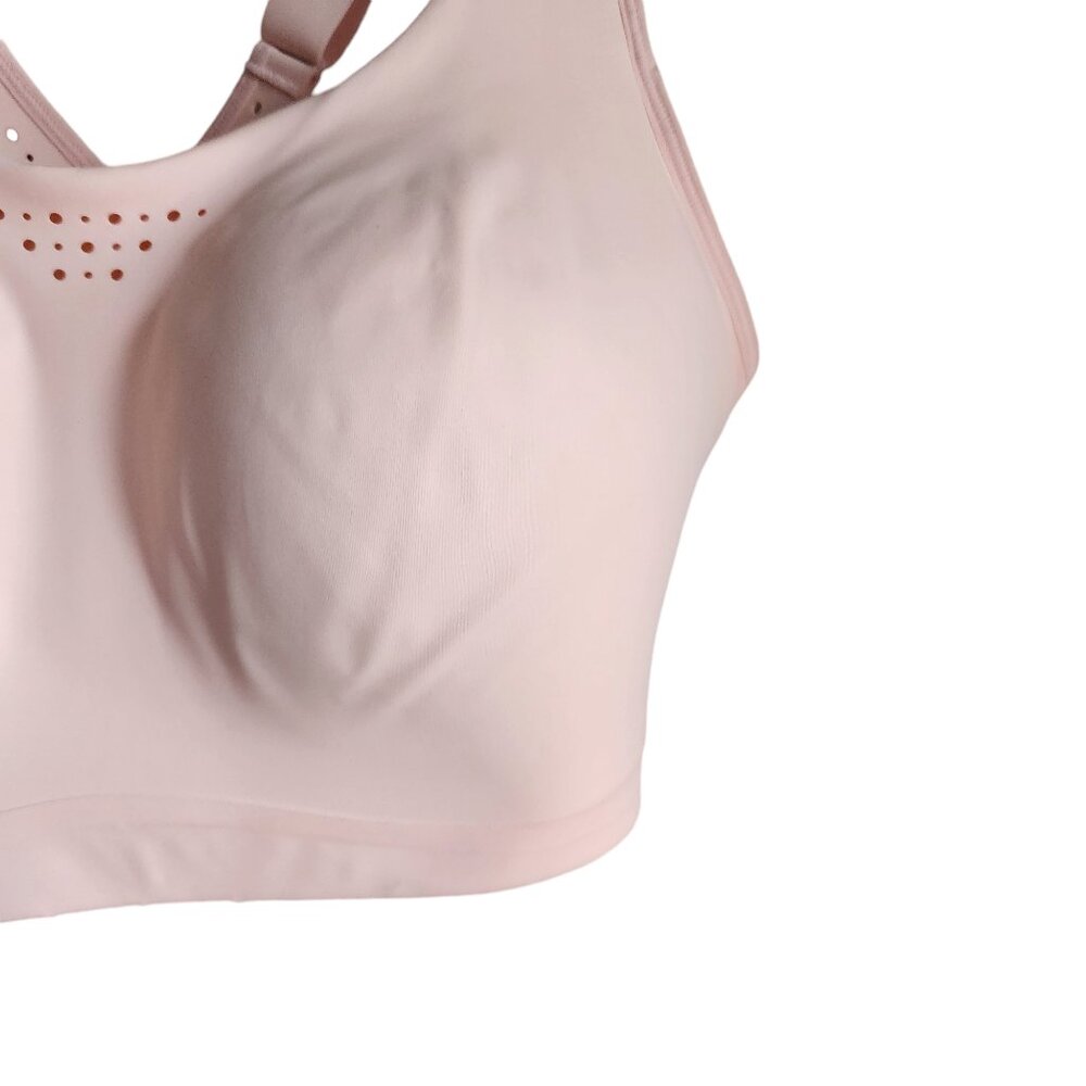 Seamless Pink Sports Bra - Picture 3 of 10